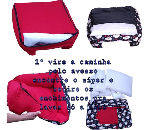 Cama Pet Pra Cachorro Grande + Manta