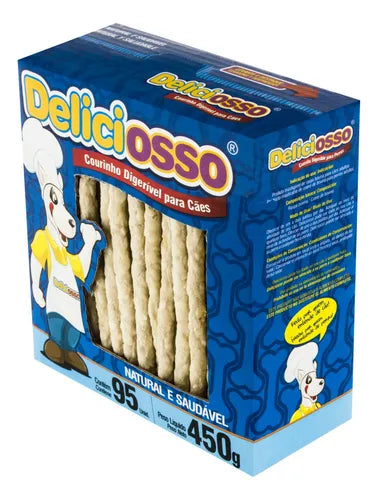 Stick mastigável para cães adultos Deliciossos 450g 95 unidades