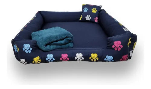 Cama Pet Pra Cachorro Grande + Manta