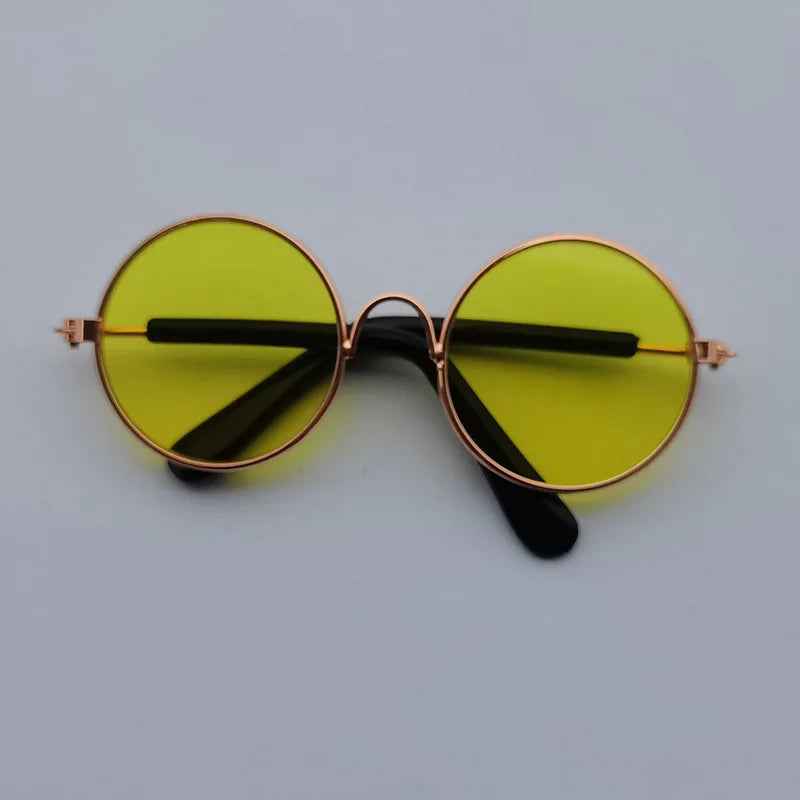 Óculos de sol vintage redondo - PolloPets
