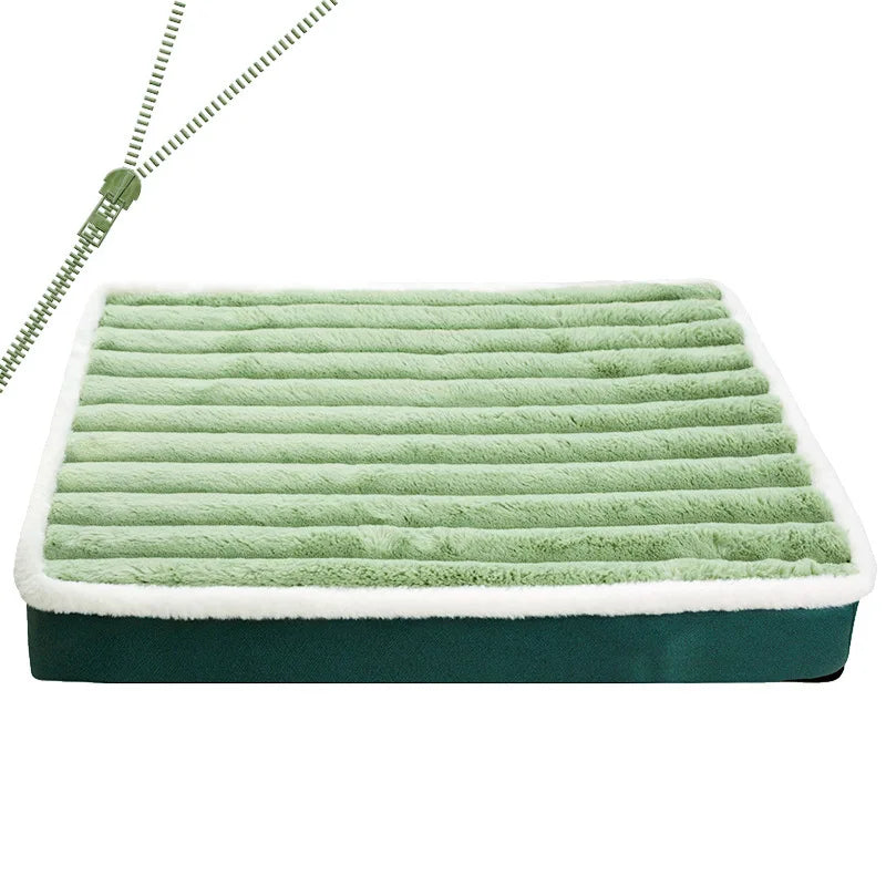 Tapete cama com zíper, colchão removível - PolloPets
