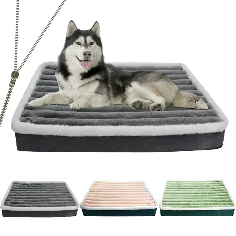Tapete cama com zíper, colchão removível - PolloPets