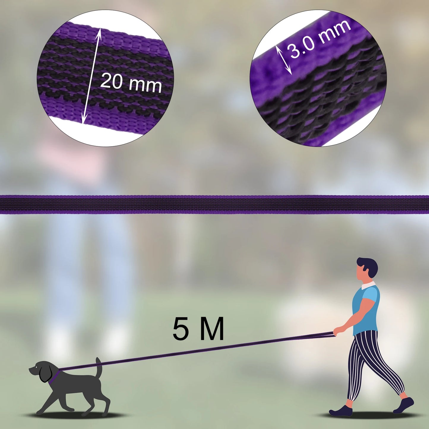 Coleira - Látex de seda, fácil e conveniente treinamento - PolloPets