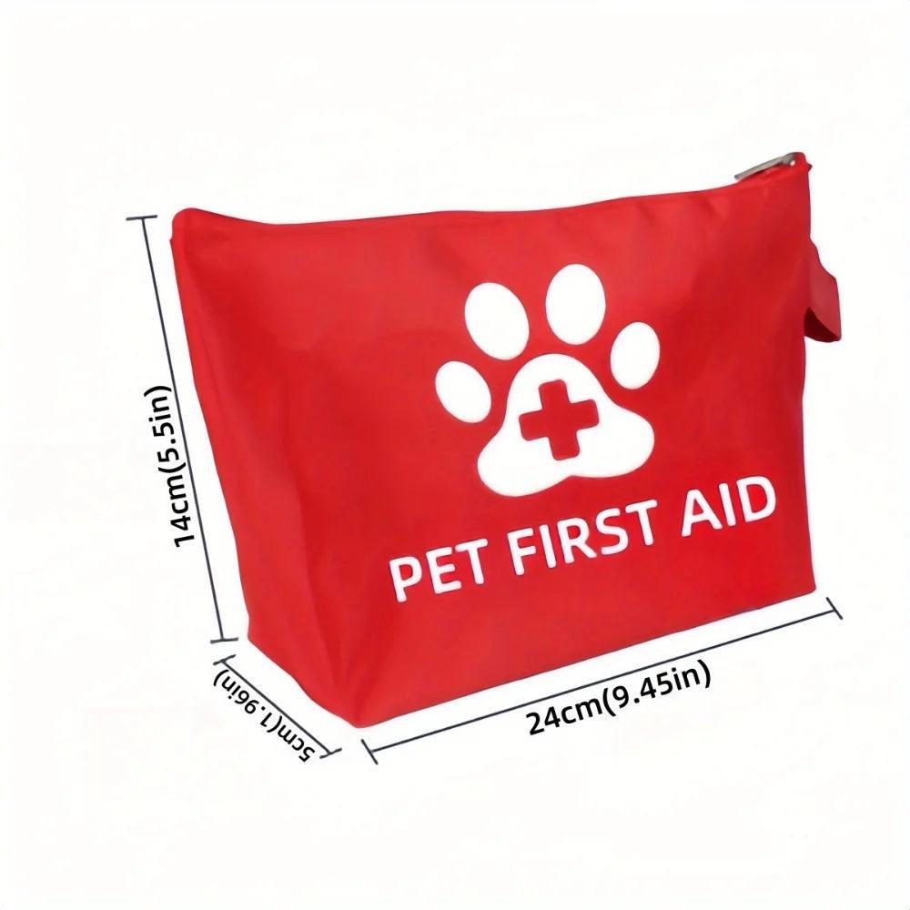 Kit de emergência - Bolsa de primeiros socorros refletiva - PolloPets
