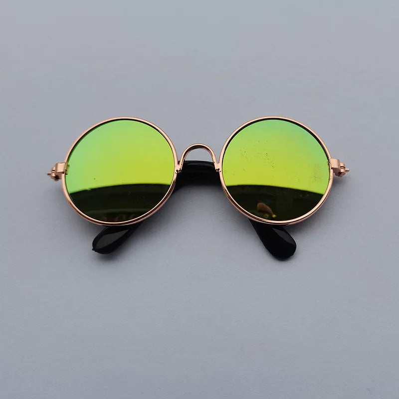 Óculos de sol vintage redondo - PolloPets