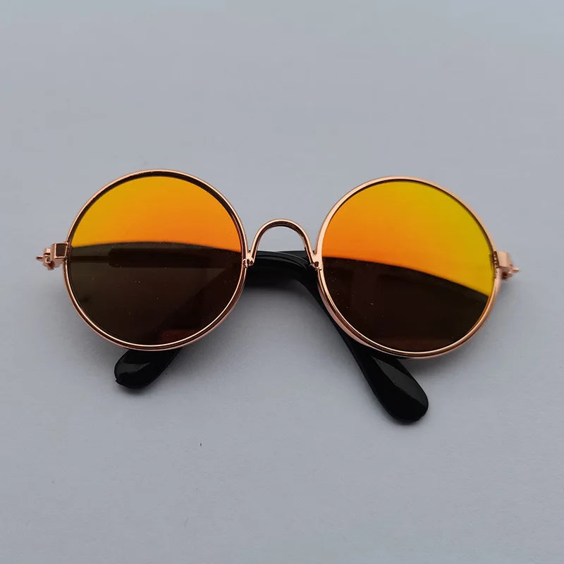 Óculos de sol vintage redondo - PolloPets