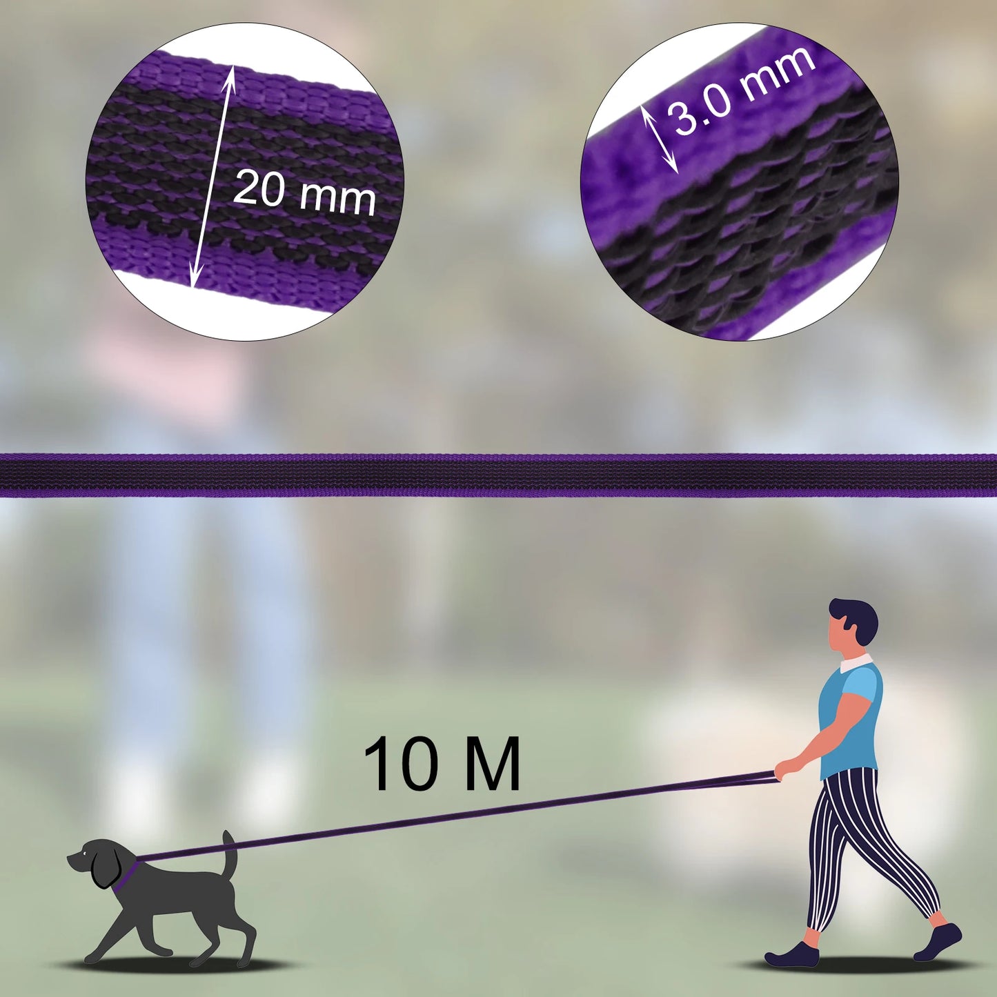 Coleira - Látex de seda, fácil e conveniente treinamento - PolloPets