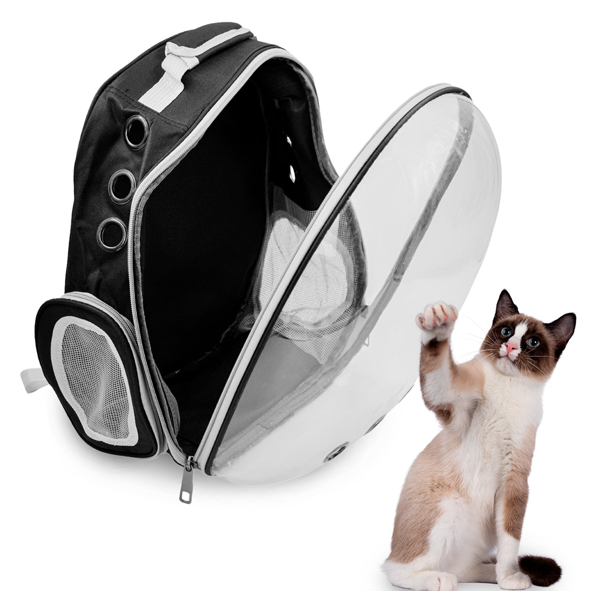 Mochila Pet Visão Panorâmica Gato Cachorro