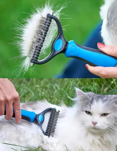 Rasqueadeira Removedor Tira Pelos Mortos Pets Gatos