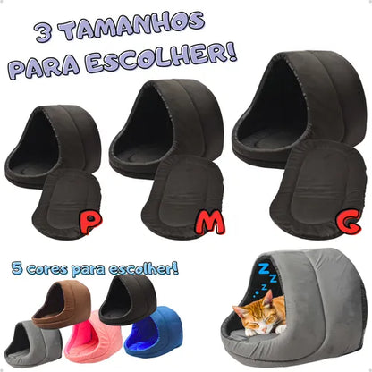 Caminha Toca Iglu Médio Casinha Petliz P/ Cachorro E Gato Pet
