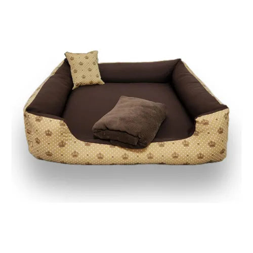 Cama Pet Pra Cachorro Grande + Manta