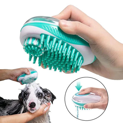 Escova de banho 2 em 1 - Pente de massagem - PolloPets