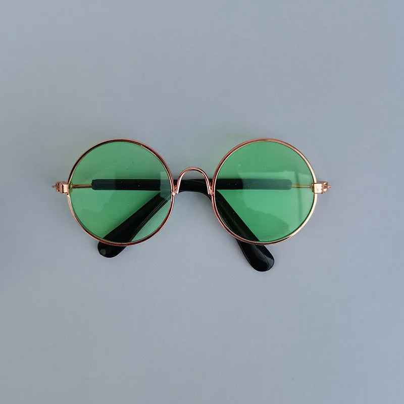 Óculos de sol vintage redondo - PolloPets