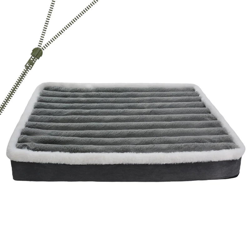 Tapete cama com zíper, colchão removível - PolloPets