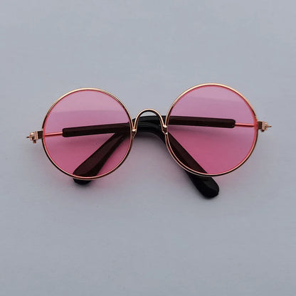 Óculos de sol vintage redondo - PolloPets
