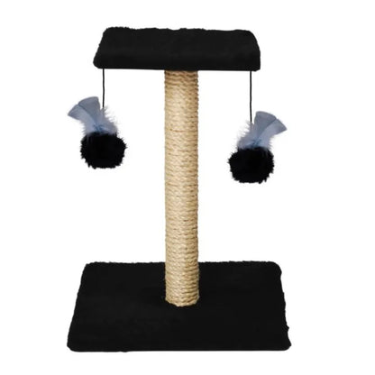 Arranhador Para Gatos Poste Com Brinquedo Duplo