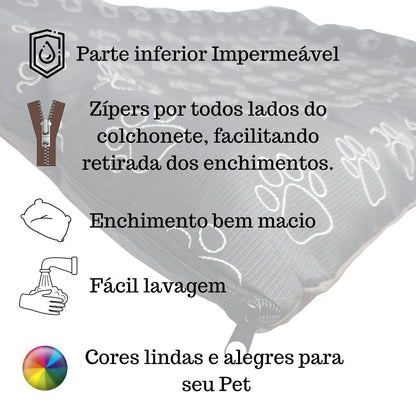 Colchonete Caminha Pet 90x63 Cm